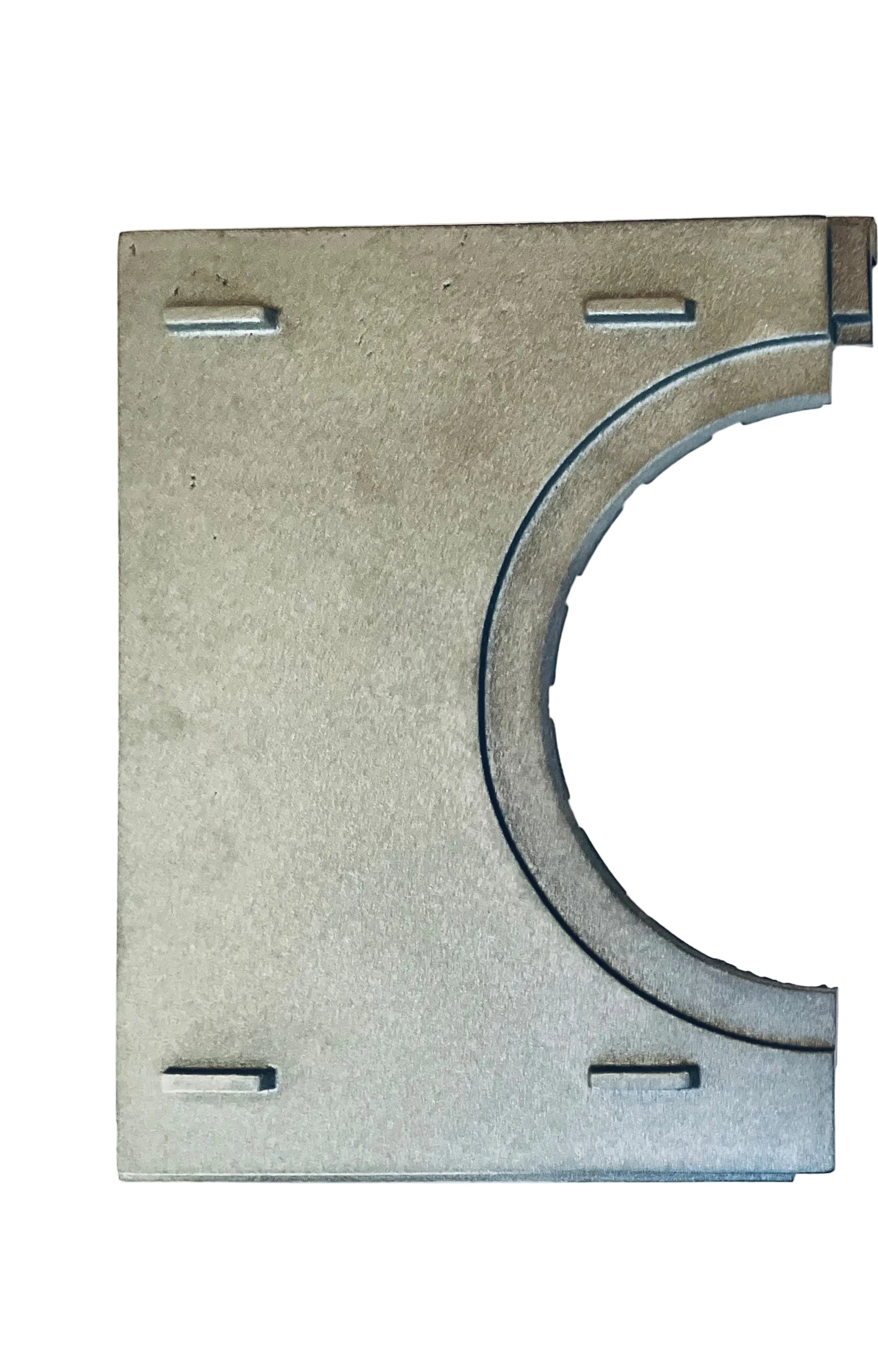 Oberplatte aus Guss (Art-Nr. 338625) (hinten)